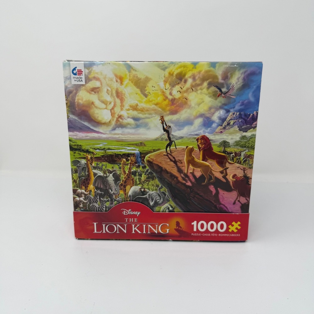 Ceaco Disney The Lion King 1000 Piece Puzzle w Poster Sealed Bags USA